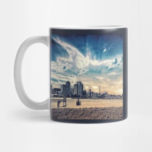 New Orleans Skyline Classic Blue Mug